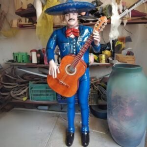 Mariachi tamaño real de fibra de vidrio