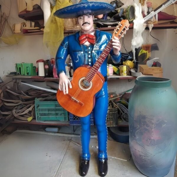 Mariachi tamaño real de fibra de vidrio